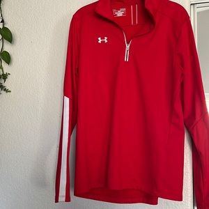 Worn once under armour 1/4 zip